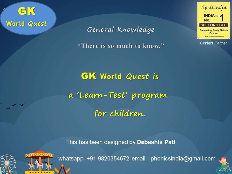 GK Class Questions Answers for Children - Class 2 3 4 5 